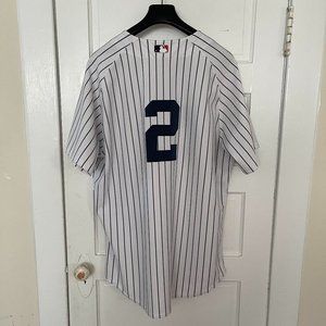 Authentic Derek Jeter Yankees Jersey - Majestic Size 52
